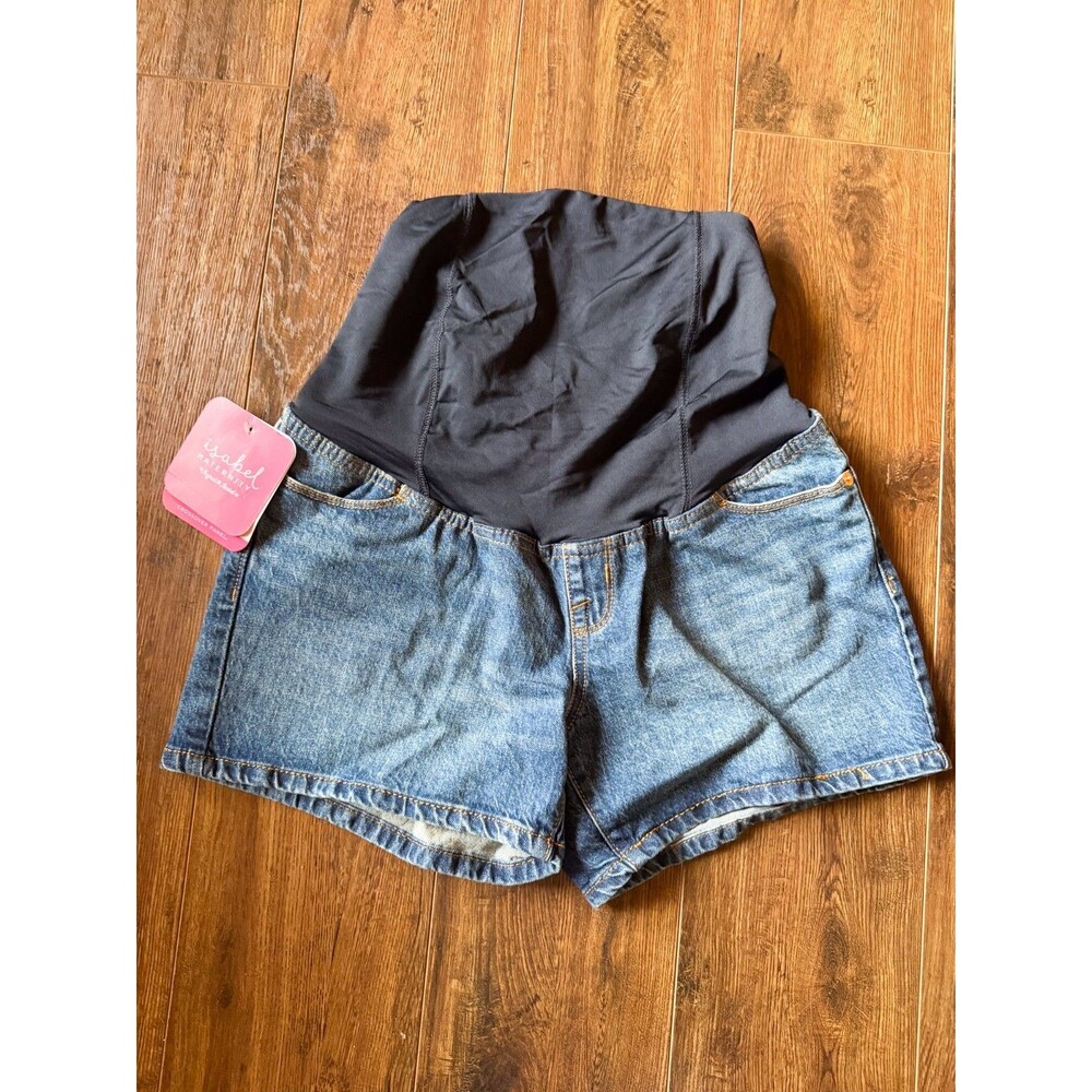 NWT Isabel Maternity Pull-on Shorts Stretch size 2